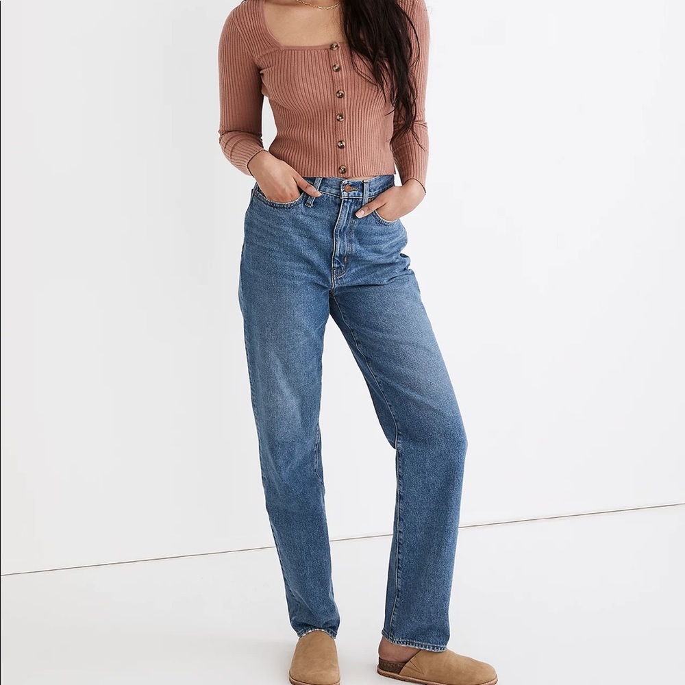 NWT Madewell Baggy Straight Jeans